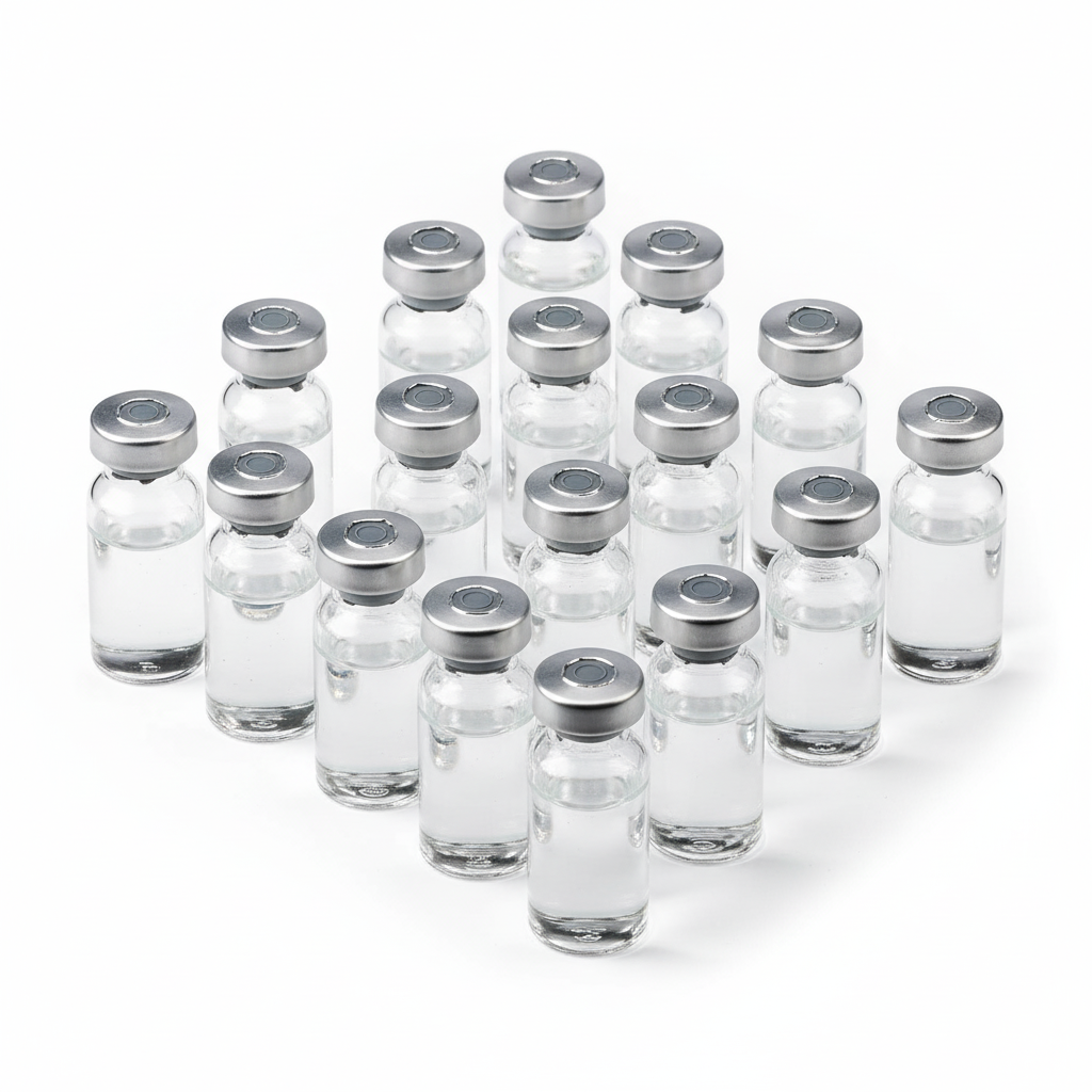 Sterile Glass Vials – 10 mL (Pack of 20)