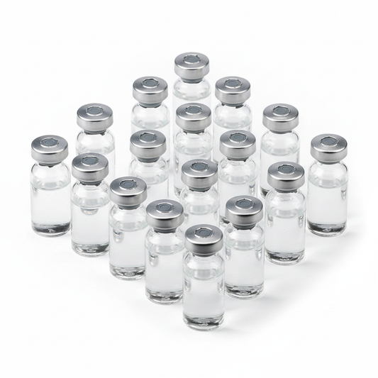 Sterile Glass Vials – 10 mL (Pack of 20)